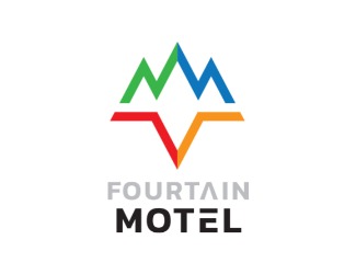 Projekt graficzny logo dla firmy online Mt Motel Hotel Mountains