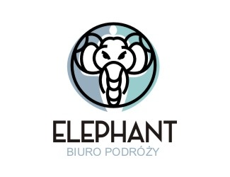 Projekt graficzny logo dla firmy online Elephant