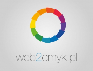 Projekt logo dla firmy web2cmyk | Projektowanie logo