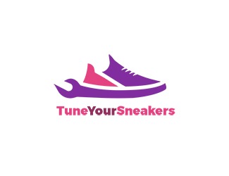 Projektowanie logo dla firmy, konkurs graficzny Custom Sneakers