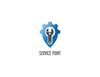 service point - projektowanie logo - konkurs graficzny