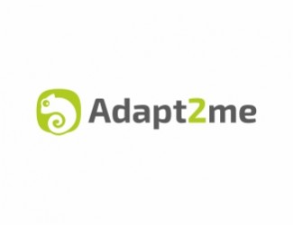 Projekt graficzny logo dla firmy online Adapt2me/Kameleon