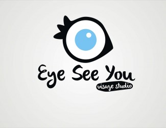 Projekt graficzny logo dla firmy online eye see you