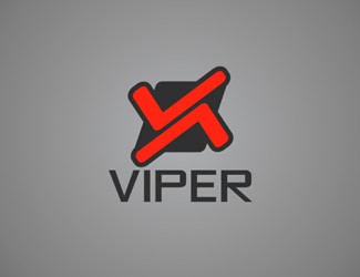 Projekt graficzny logo dla firmy online VIPER