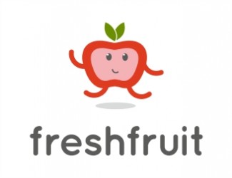 Projekt graficzny logo dla firmy online fresh fruit