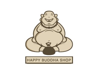 Projektowanie logo dla firm online Happy Buddha