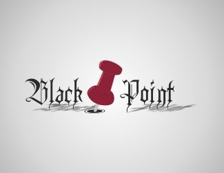 Projekt graficzny logo dla firmy online Blakc Point 2