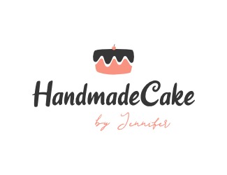 Projekt logo dla firmy HandmadeCake | Projektowanie logo