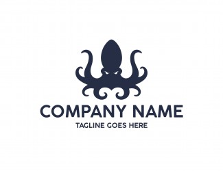 Projekt logo dla firmy ośmiornica - kraken  | Projektowanie logo