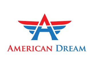Projekt graficzny logo dla firmy online American Dream