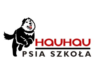 Projekt graficzny logo dla firmy online Hauhau