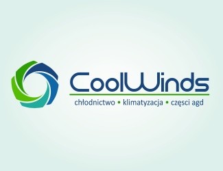 Projekt logo dla firmy CoolWinds | Projektowanie logo