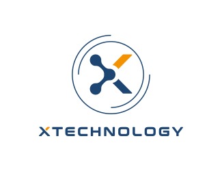 Projekt graficzny logo dla firmy online Xtechnology