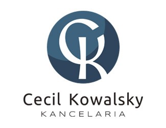 Projekt graficzny logo dla firmy online CK kancelaria