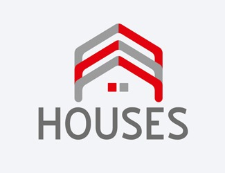 Projekt graficzny logo dla firmy online Houses2