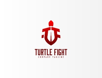 Turtle Fight - projektowanie logo - konkurs graficzny