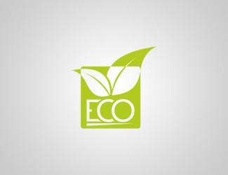 Projekt logo dla firmy Eco - Ekologia w twoim domu | Projektowanie logo