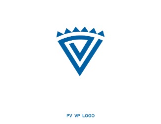 Projekt graficzny logo dla firmy online PV LOGO