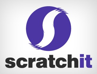 Projekt graficzny logo dla firmy online scratchit
