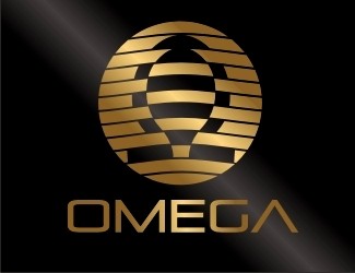 Projekt graficzny logo dla firmy online omega