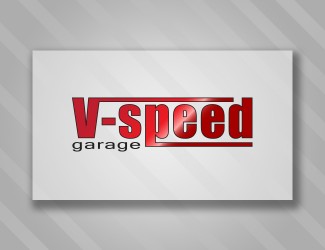 Projekt graficzny logo dla firmy online v-speed