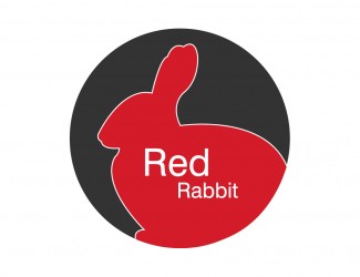 Projekt graficzny logo dla firmy online Red Rabbit