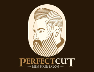 Projekt graficzny logo dla firmy online Pefect Cut
