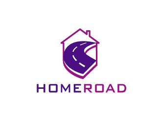 Projekt graficzny logo dla firmy online HOMEROAD