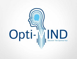 Projekt graficzny logo dla firmy online opti mind