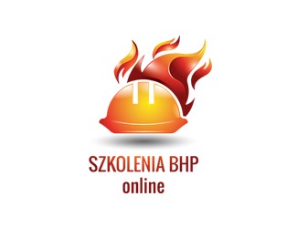 Projekt graficzny logo dla firmy online szkolenia BHP