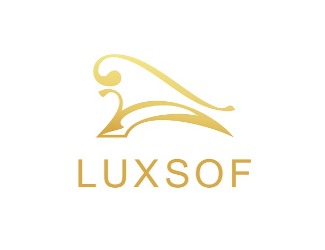 Projekt graficzny logo dla firmy online Luxof