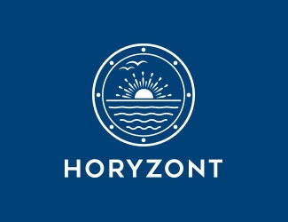 Projekt graficzny logo dla firmy online HORYZONT
