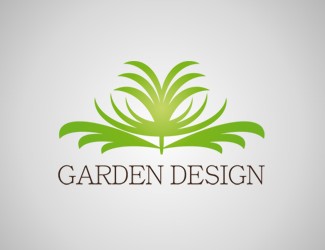 Projekt graficzny logo dla firmy online garden design