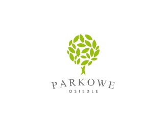 Projekt graficzny logo dla firmy online parkowe osiedle