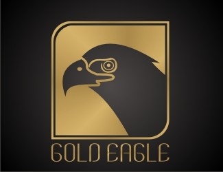 Projekt graficzny logo dla firmy online Gold Eagle
