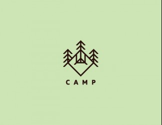 Projekt logo dla firmy CAMP | Projektowanie logo