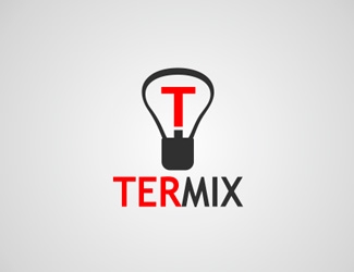 Projekt logo dla firmy Termix | Projektowanie logo