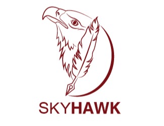 Projekt graficzny logo dla firmy online SKYHAWK