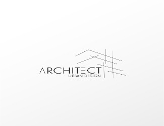 Projekt graficzny logo dla firmy online architect II