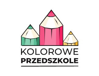 Projekt logo dla firmy Przedszkole/Kredki | Projektowanie logo
