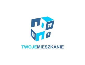 Projekt graficzny logo dla firmy online twoje mieszkanie