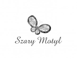 Projekt logo dla firmy Szary Motyl | Projektowanie logo