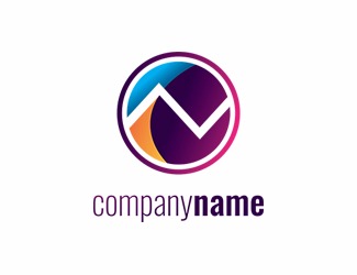 Projekt graficzny logo dla firmy online litera n