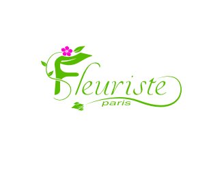 Projekt graficzny logo dla firmy online fleuriste-kwiaciarnia 