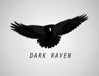 Projekt graficzny logo dla firmy online Dark Raven