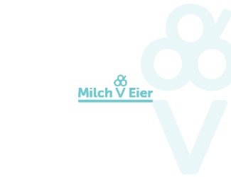 Milch + Eier - projektowanie logo - konkurs graficzny