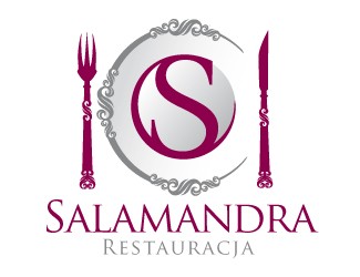 Projektowanie logo dla firm online Salamandra Restauracja