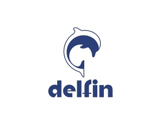 Projekt graficzny logo dla firmy online delfin