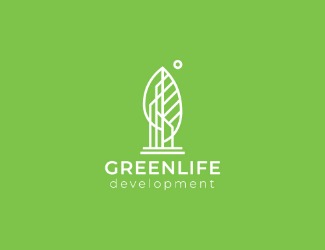 Projekt logo dla firmy Green Life | Projektowanie logo