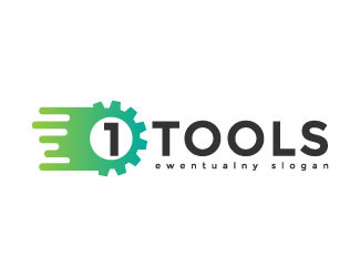 Projekt graficzny logo dla firmy online 1 tools